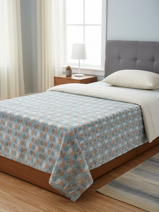 Nature's Whisper Single Bedsheet