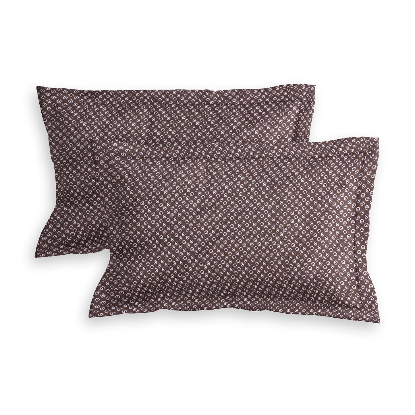 DIVORA CASA Premium 350 TC King Size Cotton Bedsheet – Soft Floral Vine Print | 108 x 108 inches